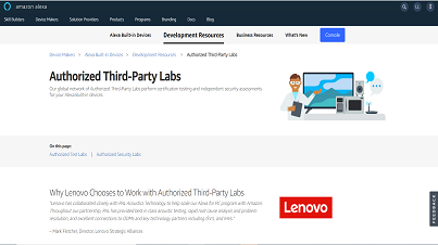 Authorized Third-Party Labs